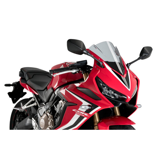 Puig Z-Racing Screen For Honda CBR650R 2019 - Onwards (Light Smoke)