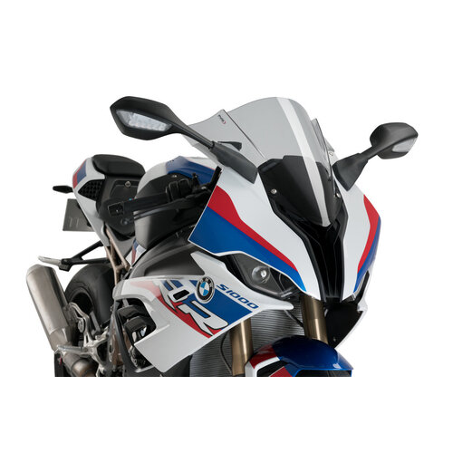 Puig Z-Racing Screen Compatible With BMW S1000RR 2019 - Onwards (Light Smoke)