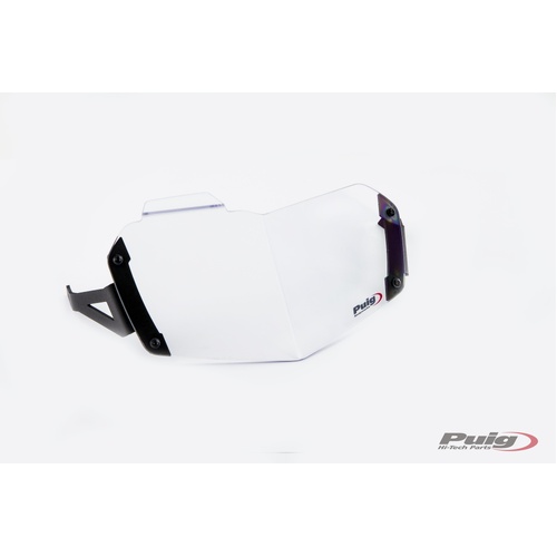 Puig Headlight Protector Compatible with BMW F850GS Adventure (Clear)