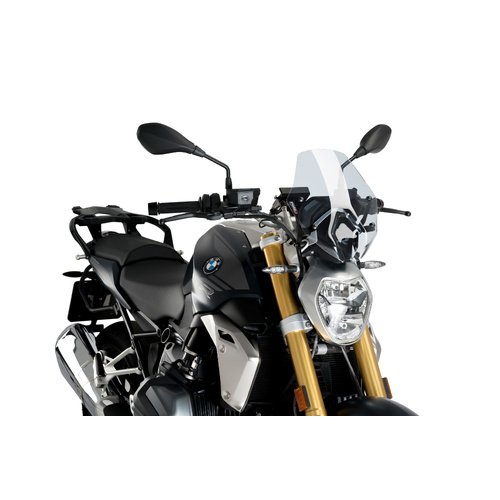 Puig WINDSHIELD NG SPORT BMW R1250R 19'- + SUPPORTS C/C