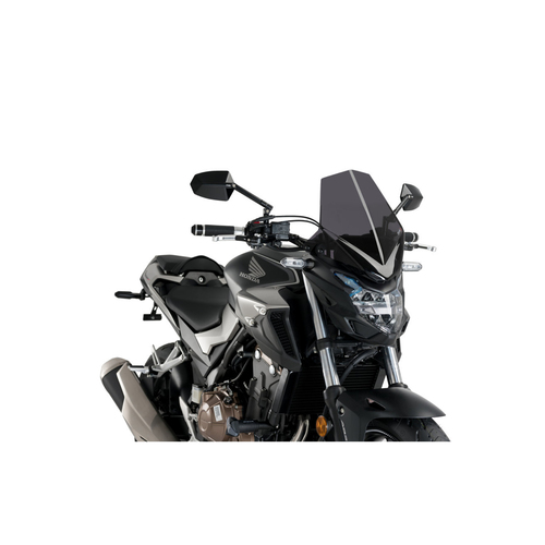 Puig New Generation Touring Screen For Honda CB500F 2016 - 2020 (Dark Smoke)