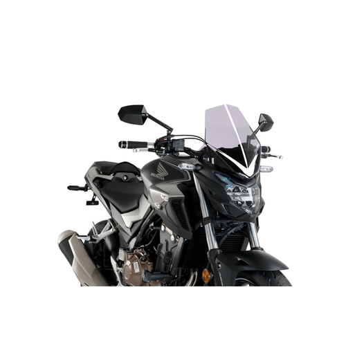 Puig New Generation Sport Screen For Honda CB500F (2016 - Onwards) - Smoke