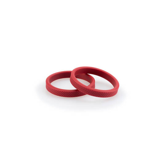 Rubber Ring Set For Puig Vintage Frame Sliders (Red)