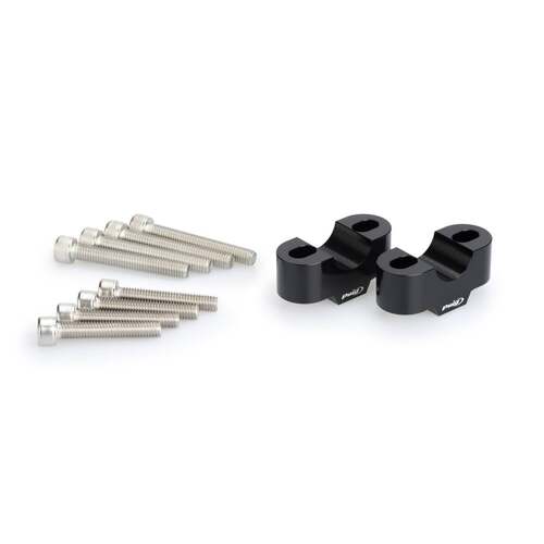 Puig 20mm Risers For Various Models (Black)