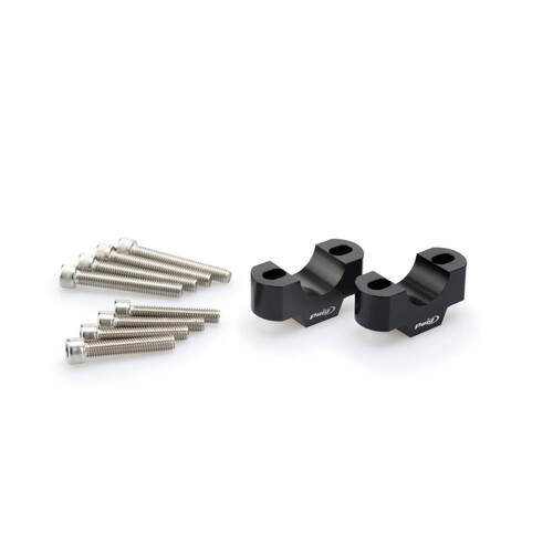 Puig 20mm Risers To Suit Various Models (Black)
