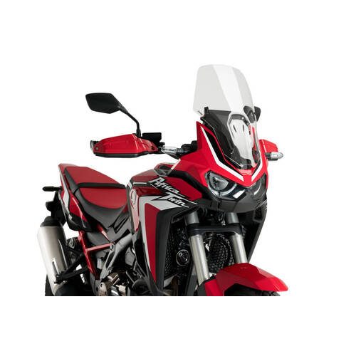 Puig Touring Screen For Honda CRF1100L Africa Twin (2020 - Onwards) - Clear