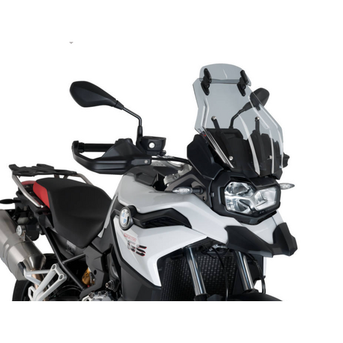 Puig Touring Screen With Visor For BMW F750GS/F850GS (2018 - Onwards) - Smoke