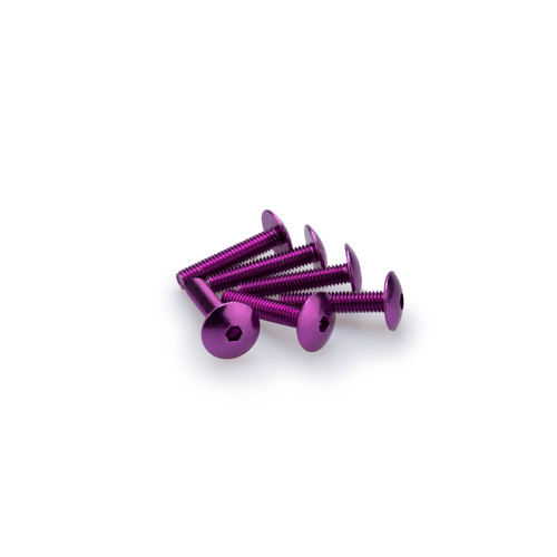 Puig KIT SCREWS DOMED M6X30 C/VIOLETA