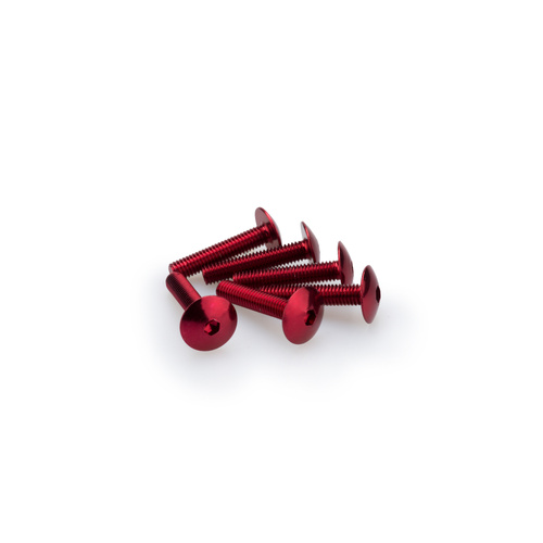 Puig KIT SCREWS DOMED M6X30 C/RED