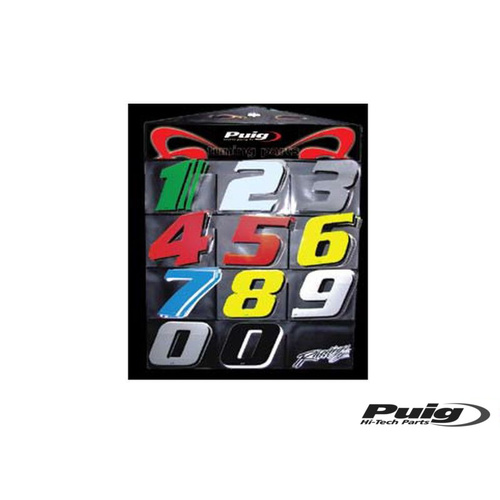 Puig STICKER RACING (10 UNIDADES) C/RED