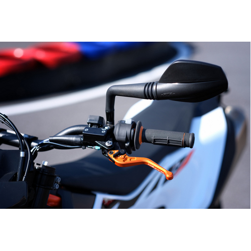 MG Biketec Short Clutch Lever To Suit Some KTM Models (Orange)