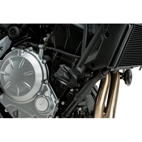 Puig R19 Frame Sliders For Kawasaki ZX-6R 2007-2008 (Black)