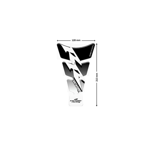 Puig TANK PAD SPIRIT Z1000 C/BLACK-CLEAR