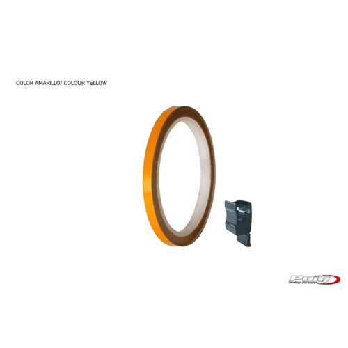 Puig Universal Wheel Rim Strips (Gold) - With Applicator