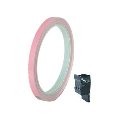 Puig Universal Wheel Rim Strips (Pink) - With Applicator