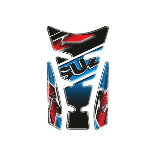 Puig Wings Tank Pads For Suzuki Models (Blue)