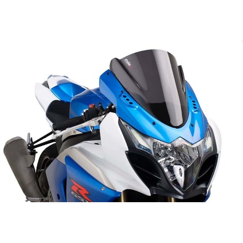 Puig Z-Racing Screen To Suit Suzuki GSX-R1000 (2009 - 2016) - Dark Smoke