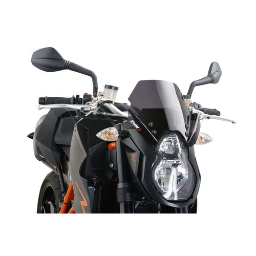 Puig Naked New Generation Sport Screen To Suit KTM 990 Superduke 2007 - 2013 - Smoke