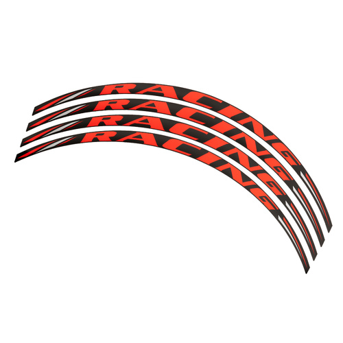 Puig RIM STRIPS X4 RACING C/ORANGE FLUOR