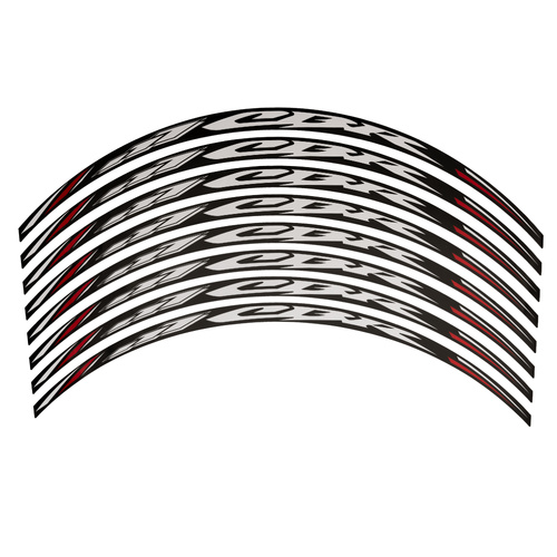 Puig RIM STRIPS X4 CBR C/WHITE