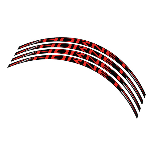 Puig RIM STRIPS X4 HORNET C/RED