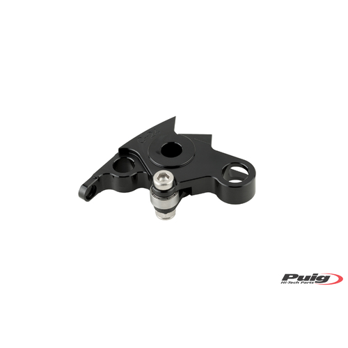 Puig Clutch Lever Mount Compatible With Ducati Monster 696/796 (Black)