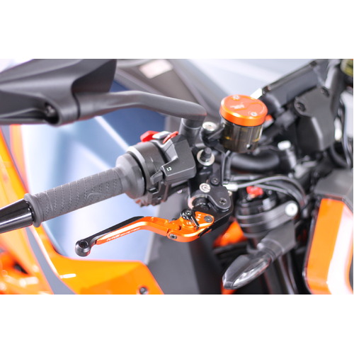 MG Biketec Brake Fluid Tank Cover (Orange)