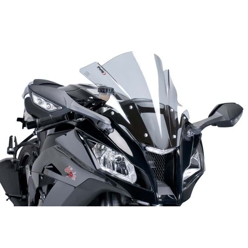 Puig Z-Racing Screen for Kawasaki ZX-10R 2004- Onwards (Smoke)