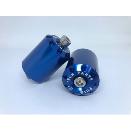 Puig Long Bar Ends To Suit Suzuki GSX-R600/750/1000 (Blue)