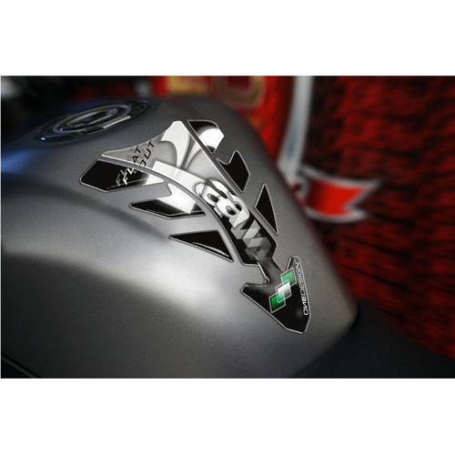 Puig TANK PAD FUTURE KAWASAKI C/SILVER