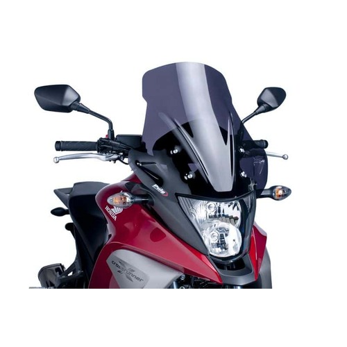 Puig Touring Screen To Suit Honda Crossrunner (2011 - 2014) - Dark Smoke