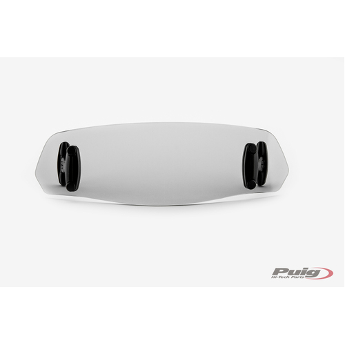 Puig VISOR MULTI-ADJUSTABLE W/TEMPLATE 325X102MM C/SMOK