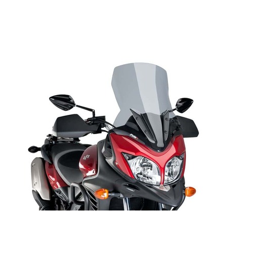 Puig Touring Screen For Suzuki DL650 V-Strom (2012 - 2016) - Smoke