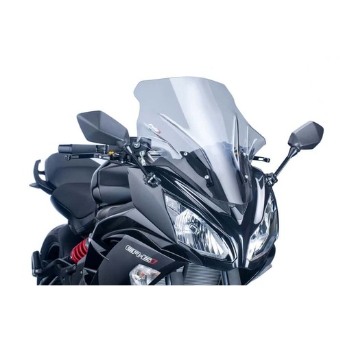 Puig Touring Screen To Suit Kawasaki ER-6F (2012-2016) - Smoke