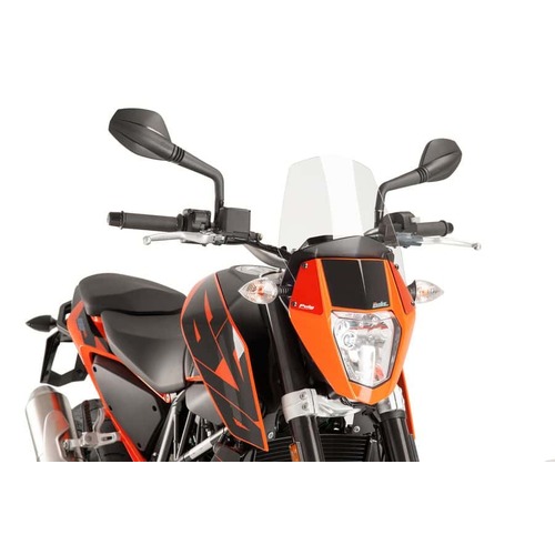 Puig New Generation Sport Screen For KTM 690 Duke/R (Clear)