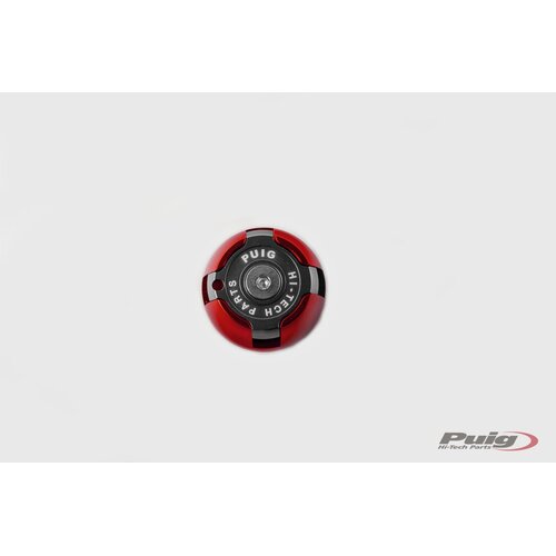 Puig 6157A Hi-Tech Oil Plug For Yamaha Models (Red)