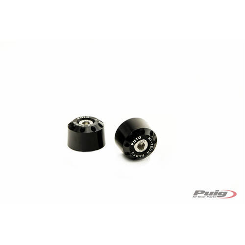 Puig Short Bar End Weights For Various Kawasaki Models (Black)