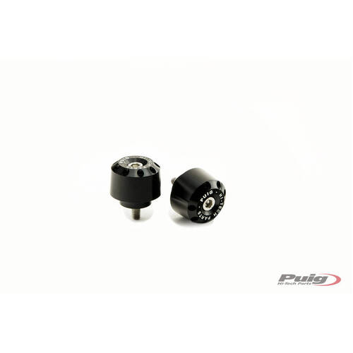 Puig Short Bar End Weights For Various Yamaha Models (Black)