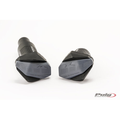 Puig R12 Frame Sliders For Suzuki DL 250 V-Strom/Inazuma (Black)