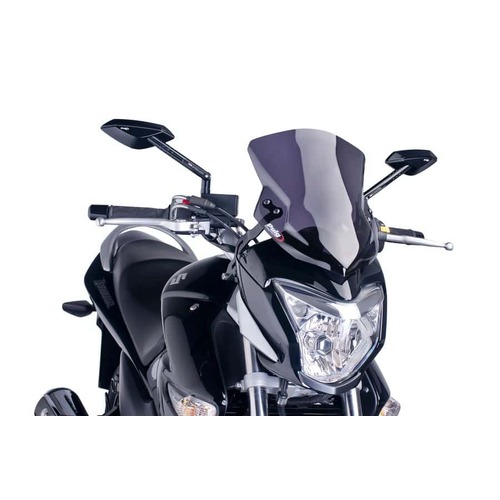 Puig New Generation Sport Screen For Suzuki Inazuma 250 (2013 - 2016) - Dark Smoke