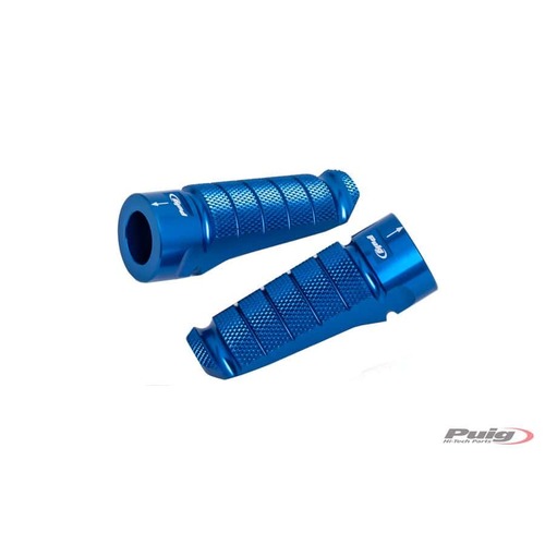 Puig Racing Footpegs (Blue)