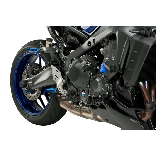 Puig ENGINE PROTECTOR R19 RUBBER SET C/BLUE