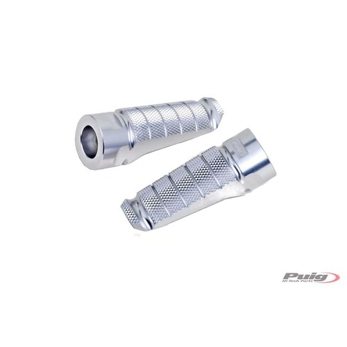 Puig Racing Footpegs (Silver)