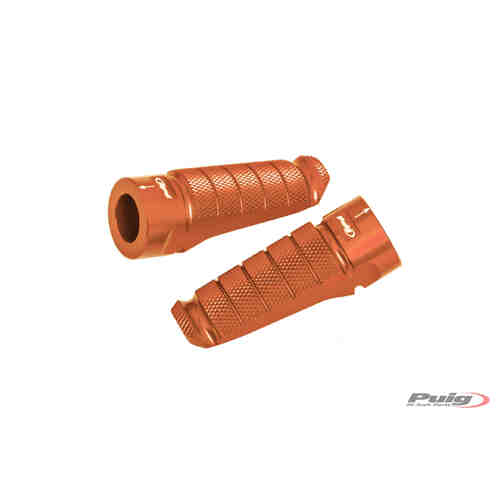 Puig Racing Footpegs (Orange)