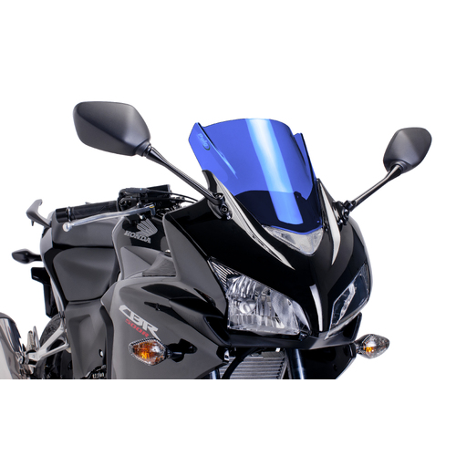 Puig Z-Racing Screen For Honda CBR500R (2013 - 2015) - Blue