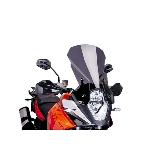 Puig Touring Screen For Various KTM Adventure Models (Dark Smoke)