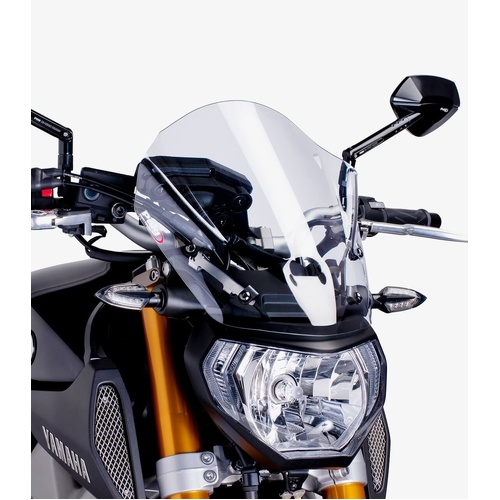 Puig WINDSHIELD NEW GENER. YAMAHA MT09 13'-16' C/CLEAR