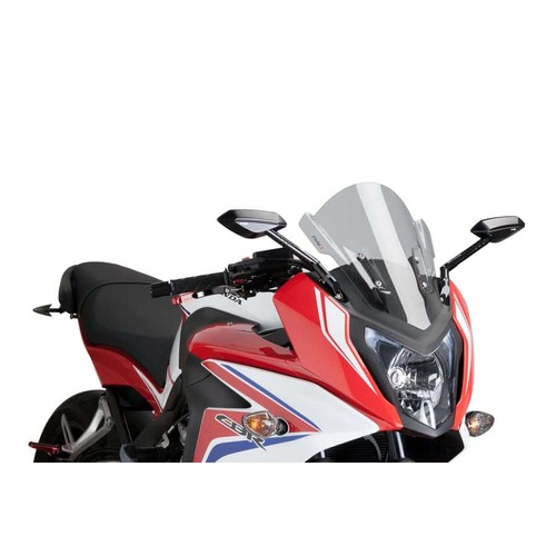 Puig Z-Racing Screen For Honda CBR650F 2014 - 2020 (Light Smoke)