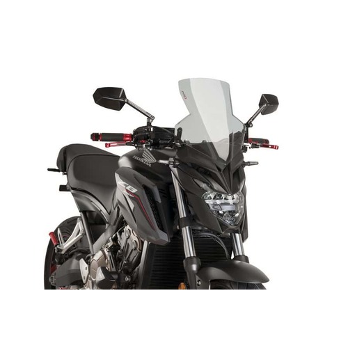 Puig New Generation Screen For Honda CB650F 2014-2016 (Dark Smoke)