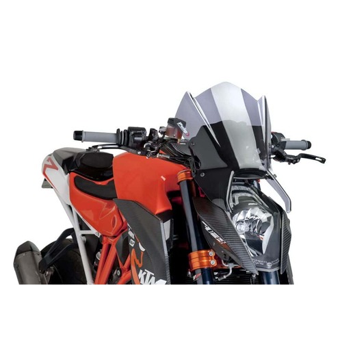 Puig New Generation Sport Screen Compatible With KTM 1290 Superduke R 2014 - 2016 (Clear)